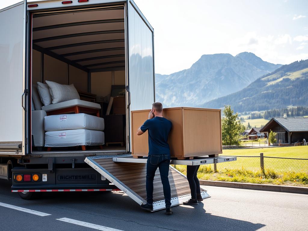 Sicherer Transport durch Umzug Firma Richterswil Sicherer Transport durch Umzug Firma Richterswil