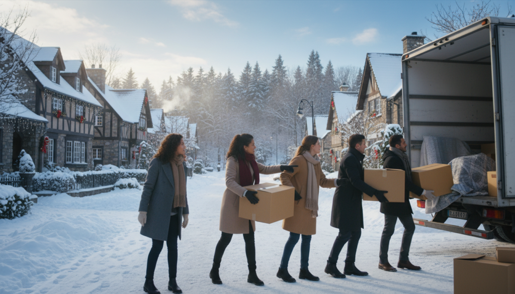 Umzug im Winter Tipps