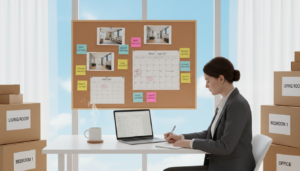 Umzug planen Zeitplan