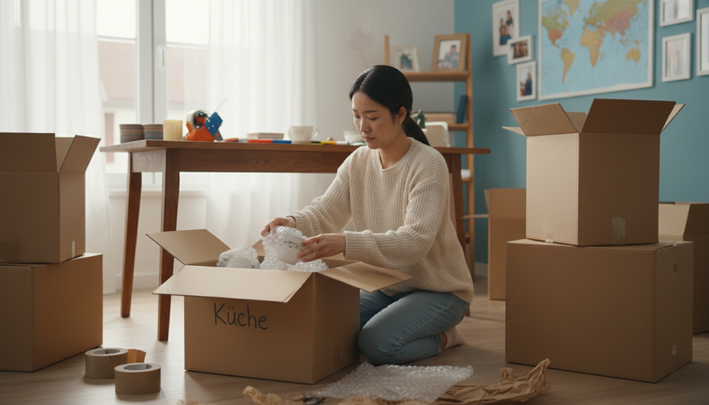 Umzugskartons richtig packen