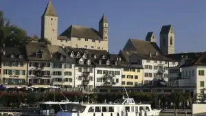 Schloss Rapperswil und Hafen am Zürichsee – Umzugsfirma für Rapperswil-Jona